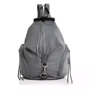 Rebecca Minkoff Julian Nylon Gray Backpack
